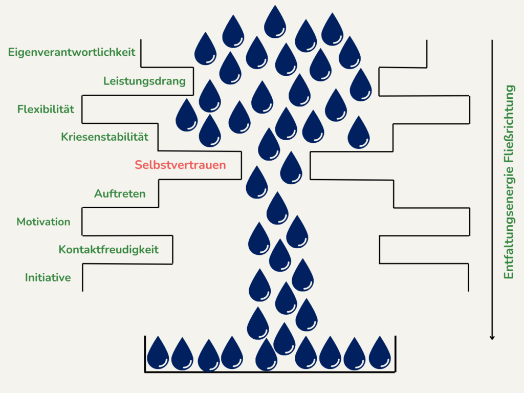 Engpasszentriertes-Coaching: Beispiel eines Potenzialflusssystems